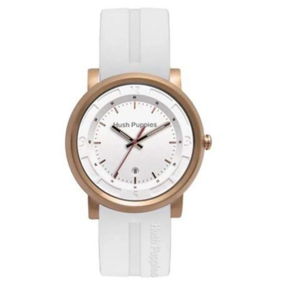NIB HUSH PUPPIES‎ SILICONE STRAP WATCH